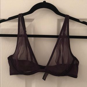 Purple Mesh Victoria’s Secret Bralette